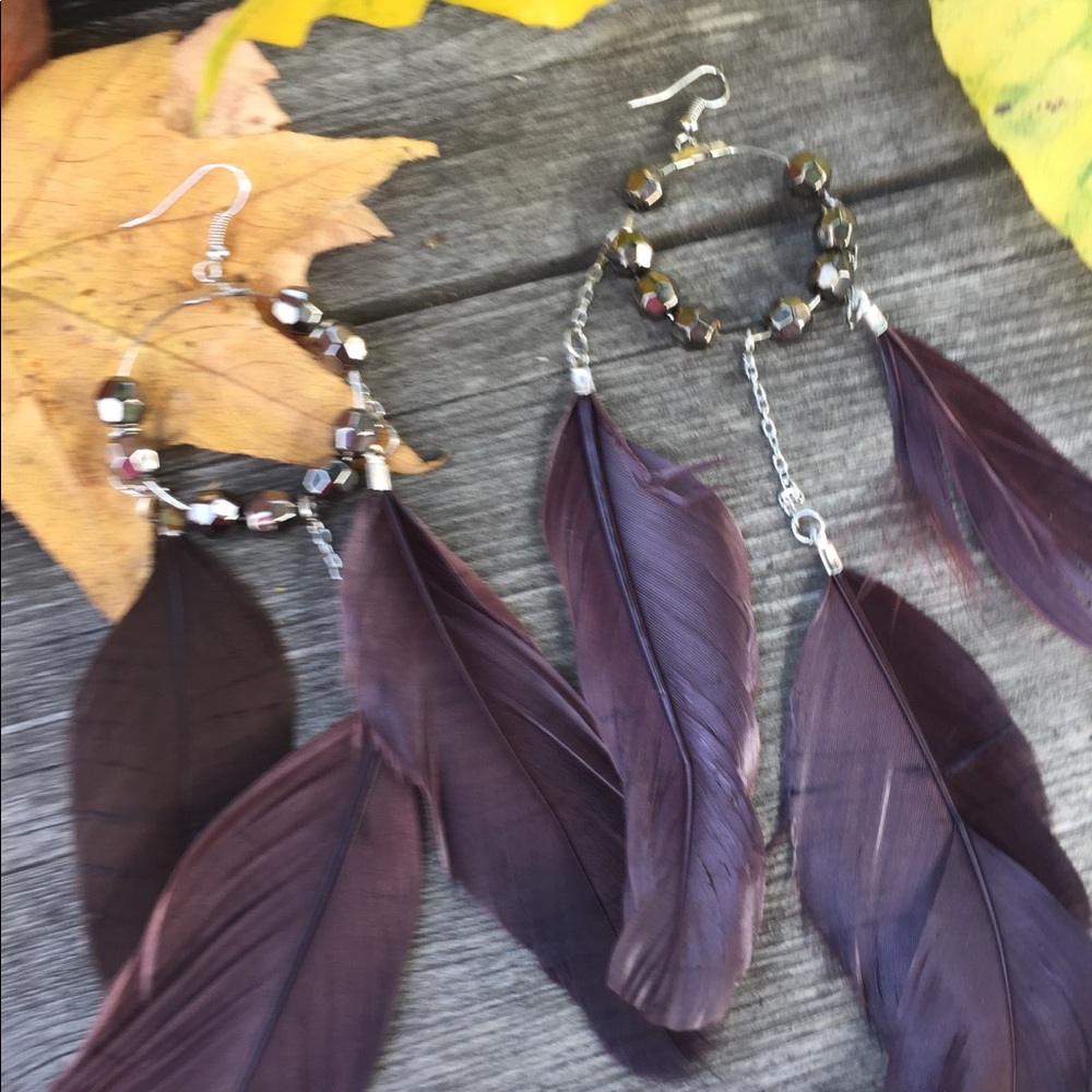 Feather Earrings